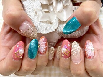 ディーネイル 京橋(D-nail)/井上/春デザインコンテスト4番