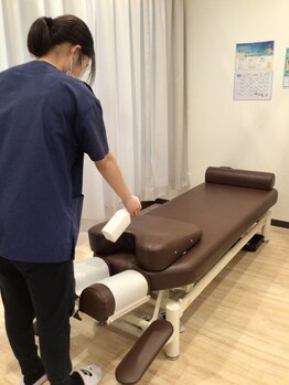 くまのみ整骨院 北浦和駅前院/清潔に保っています