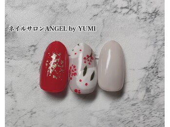 エンジェル 葛飾(ANGEL)/YUMI お正月ネイル