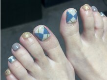 ブランシュネイル(BlancheNail)/定額のフットも可愛いんです