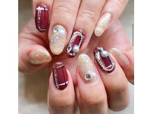 はあとねいる 宇都宮御幸ヶ原店/【オーナー限定】チェックネイル