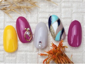 ネイルズガッシュ 大森駅前店(NAILs GUSH)/*オータムプッチ*