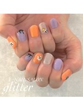 ネイルサロン グリッター(NAIL SALON glitter)/ハロウィンネイル