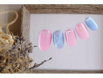 ファストネイル アスナル金山店(FAST NAIL)/フットネイル　夏　【11338】