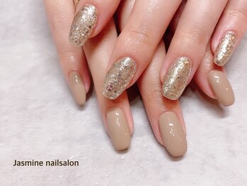ジャスミンネイルサロン(Jasmine)/アシンメトリーネイル