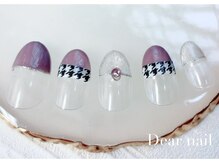 ディア ネイル(Dear nail)/千鳥格子B