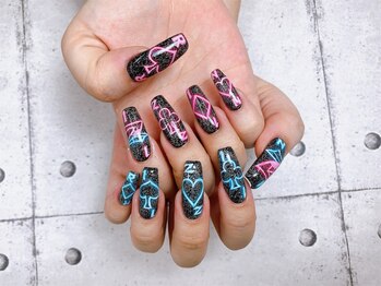 ネイル ビューティーマジック 葛西本店/ネイルトランプネイル