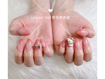ユニコーンネイル 原宿表参道(unicorn nail)/10本お持ち込みデザイン