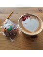 ごりょう整体院&nbsp;コーヒー・カフェラテがだーい好きです♪