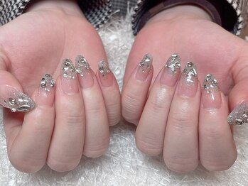 レアネイル 新宿(le'a nail)/ラメグラデザイン