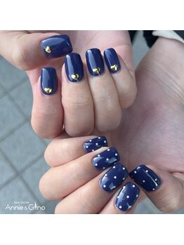 アニーアンドジーノイマザト(Annie&Gino imazato)/今里青ネイル