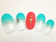 ネイルアンドアイラッシュ リラ 東三国店(Rela)/モロッカンカラー初回￥4900