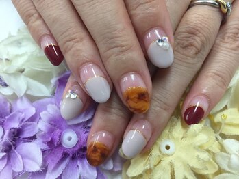 ダブルネイル(Double Nail)/べっ甲ネイル☆