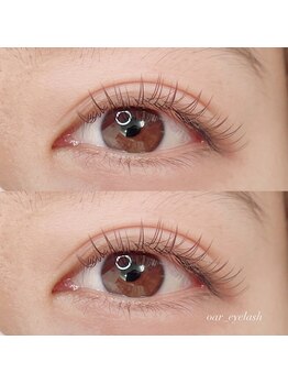 オール アイラッシュ(oar eyelash)/カラーフラットラッシュ
