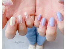 ネイルサロン ティフィン(tiffin)/～アシメキラキラネイル～