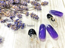ネイルサロン フェリーチェ(felice)/【定額ネイル】¥7980
