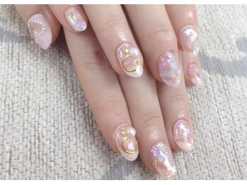 エムアイネイル(MI nail)/ジェルアートつけ放題¥7380