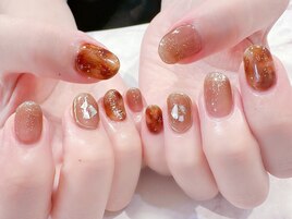 ＃べっ甲ネイル＃ニュアンス