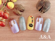 A&A 小山VAL店/ハンドネイル　(ハロウィン)