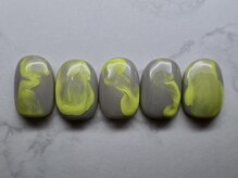 サイン(sin.)/ニュアンスたらし込み風アート