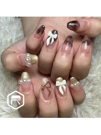 ちぐはぐネイル