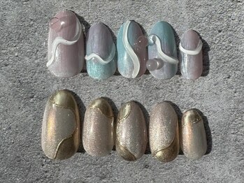 グロウ ネイル(GLOW×NAIL)/2025年Spring定額デザイン