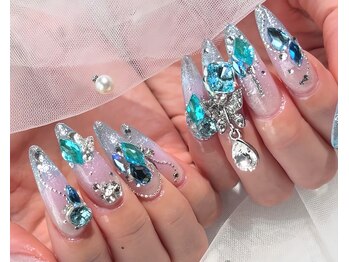 リンネイル 新大久保店(Rin Nail)/#待ち込みデザインOK　#付け放題