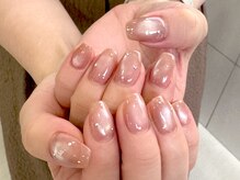 ネイルマジック 仙台一番町店(NAIL MAJIC)/シンプルマグネットネイル