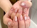 シンプルマグネットネイル
