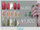 ご新規 定額ジェル 6800→5800