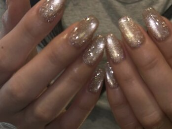 ディアブルー 茅ヶ崎店(diar blue)の写真/《enoi導入*》ワンカラーでも楽しめるマグネット・フラッシュネイルも豊富☆フットネイルにもおすすめ◎