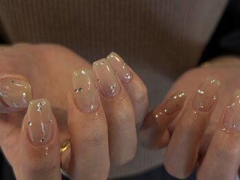 アンゲッコ 長堀橋(angecco)の写真/【人気No.2】ちゅるんと上品なワンカラー ¥4,900～シンプルだけど、きちんと可愛い。