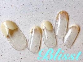 ハートフレンチネイル