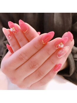 スパフーラ(Spa HULA)/マーブルネイル