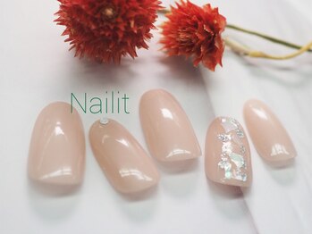 ネイリット 銀座(Nailit)/大人シェルネイル¥7500【¥8250】