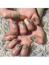 クイーン(Queen)/うねうねネイル