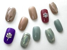 ネイルサロン クイール 小山店(NAIL SALON QUILL)/お花パーツ＆ワイヤー