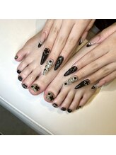 ダリア(Dahlia)/キルティングネイル