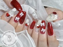 ネイルズガッシュトウキョウ 横浜西口店(NAILsGUSH TOKYO)/ハートネイル/リボンネイル
