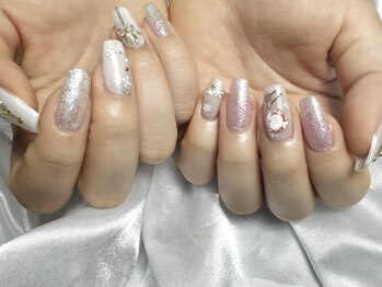 プリュム(plume)/クリスマスネイル