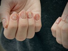 マリーネイルズ 青山店(MARIE NAILS)/定額8800円　ニュアンス &nbsp;0403b