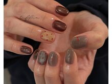 ネイルサロン ティフィン(tiffin)/～ぷっくりハートデザイン～