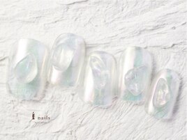 オーロラ天然石クリア12000yen