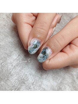 ベルテルナエス(belleterna S.)/blue × ink art