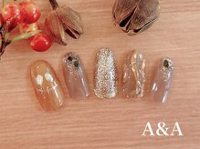 A&A 小山VAL店/ハンドネイル（ハロウィン）