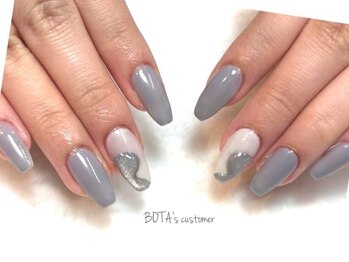 ニュアンスネイル/グレーネイル