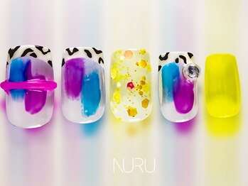 ヌル ネイル 新宿(NURU NAIL)/個性派/韓国個性派/フレンチ