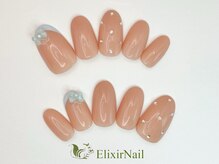 エリクサーネイル 西武新宿(Elixir Nail)/定額a シンプル／クーポン使用