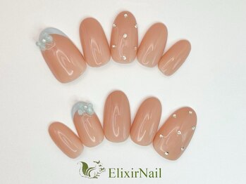 エリクサーネイル 西武新宿(Elixir Nail)/定額a シンプル／クーポン使用