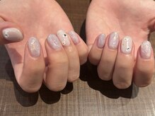 ひまりネイル(ひまりnail)/淡色ニュアンスネイル